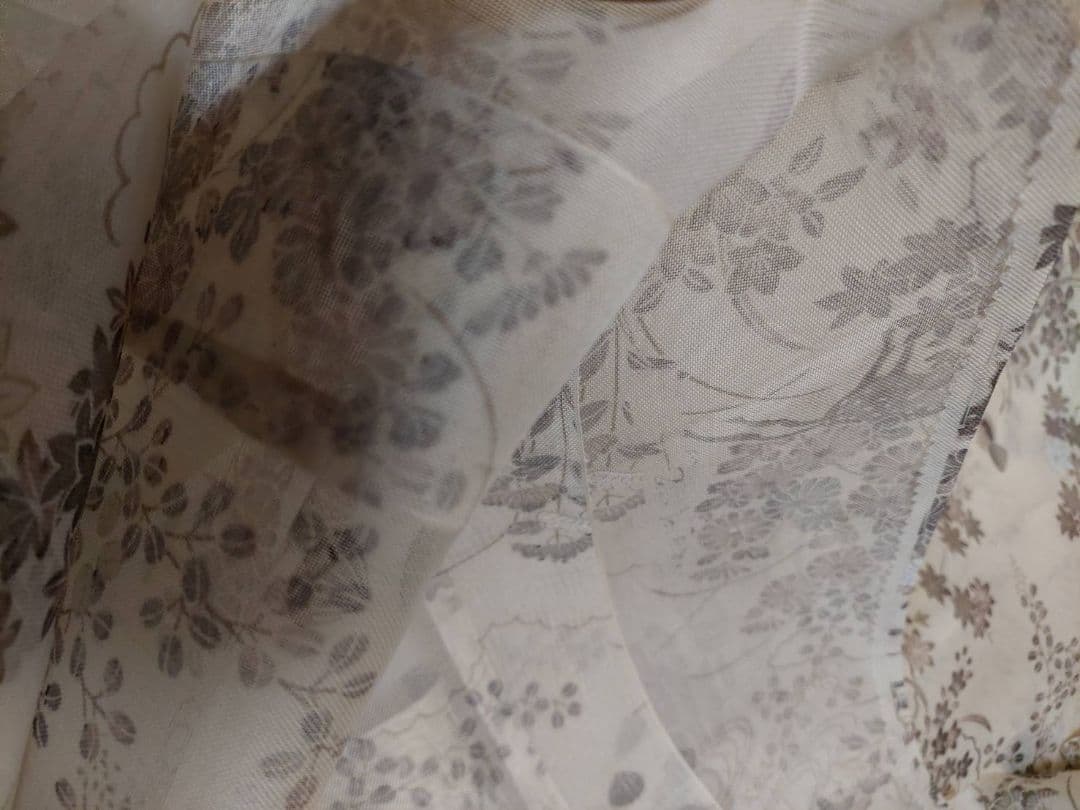 訪問着84正絹　仮絵羽 夏物