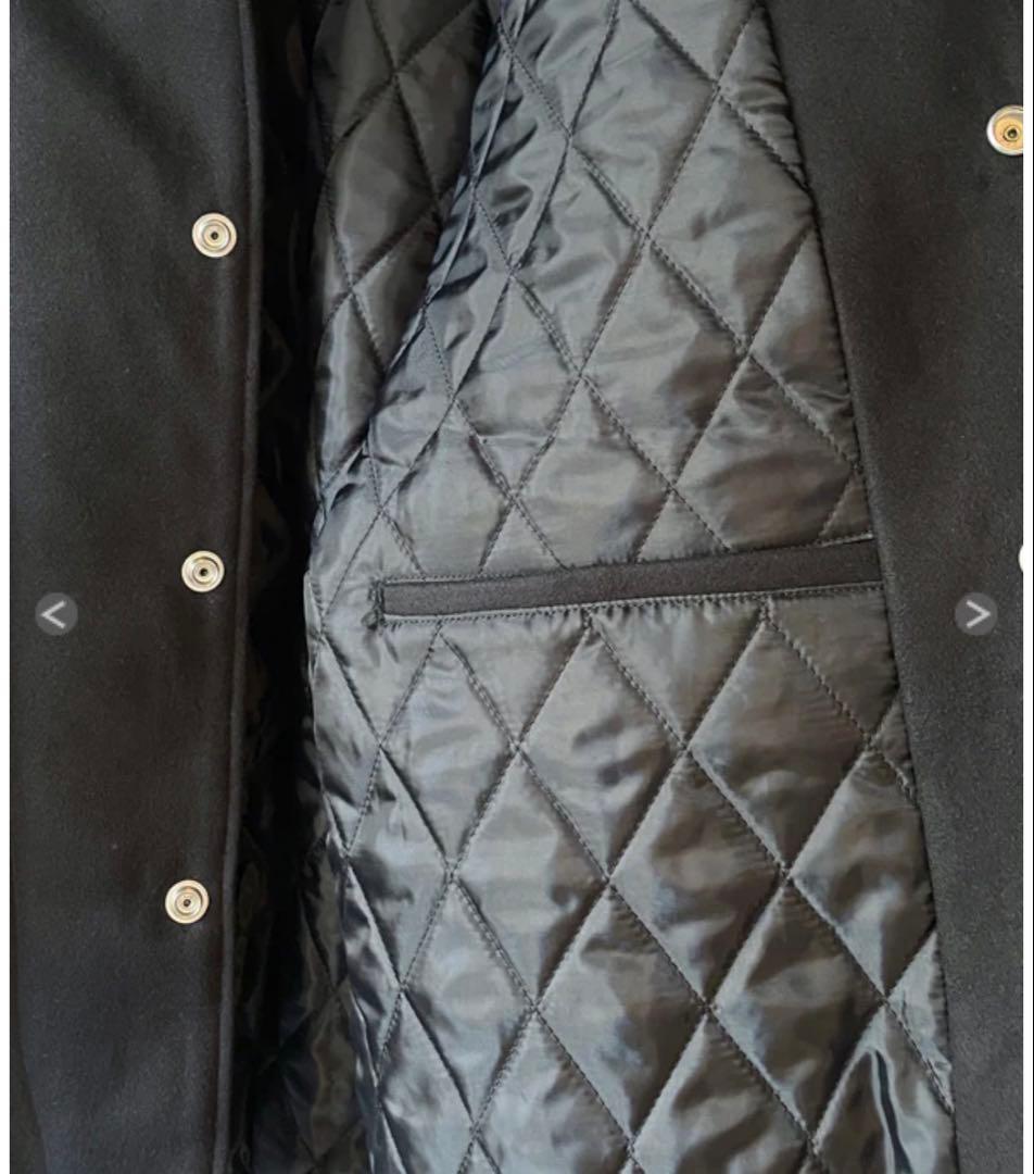 ジャケット・アウター DESCENDANT/SQUAD VARSITY JACKET BLACK 3