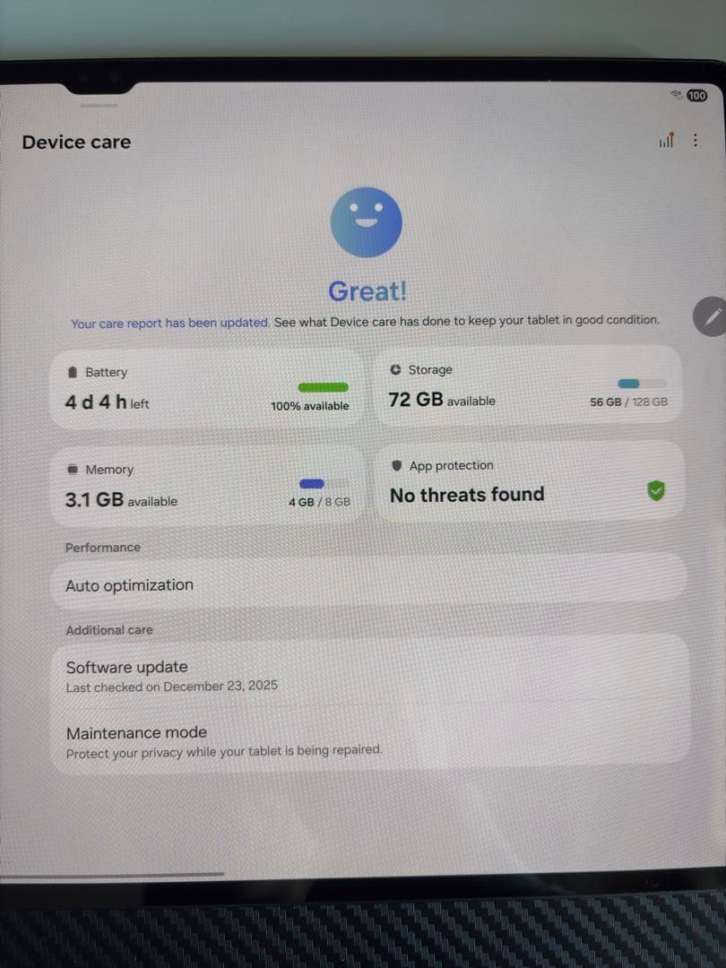 Androidタブレット本体 Samsung Galaxy S8 Ultra 256GB