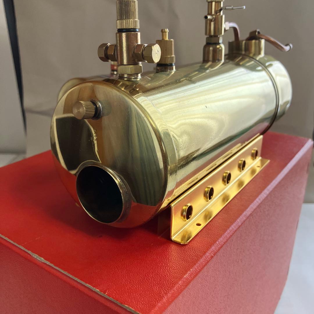 SAITO モデル スチーム エンジン T3DR & ボイラーB3