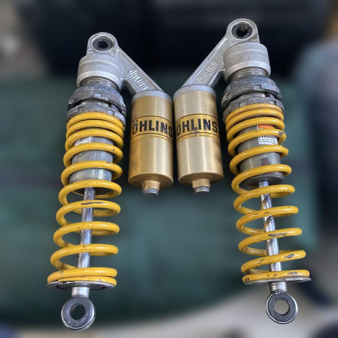 yss117 ÖHLINS リアサスペンション イエロー/ゴールド
