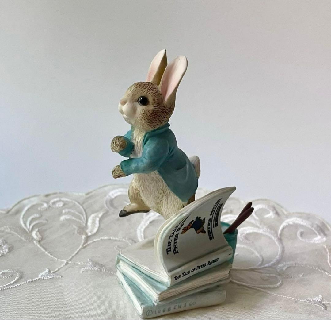 【おまとめ】ボーダーファインアーツ・ピーターラビット　【ティギーおばさん】他3点