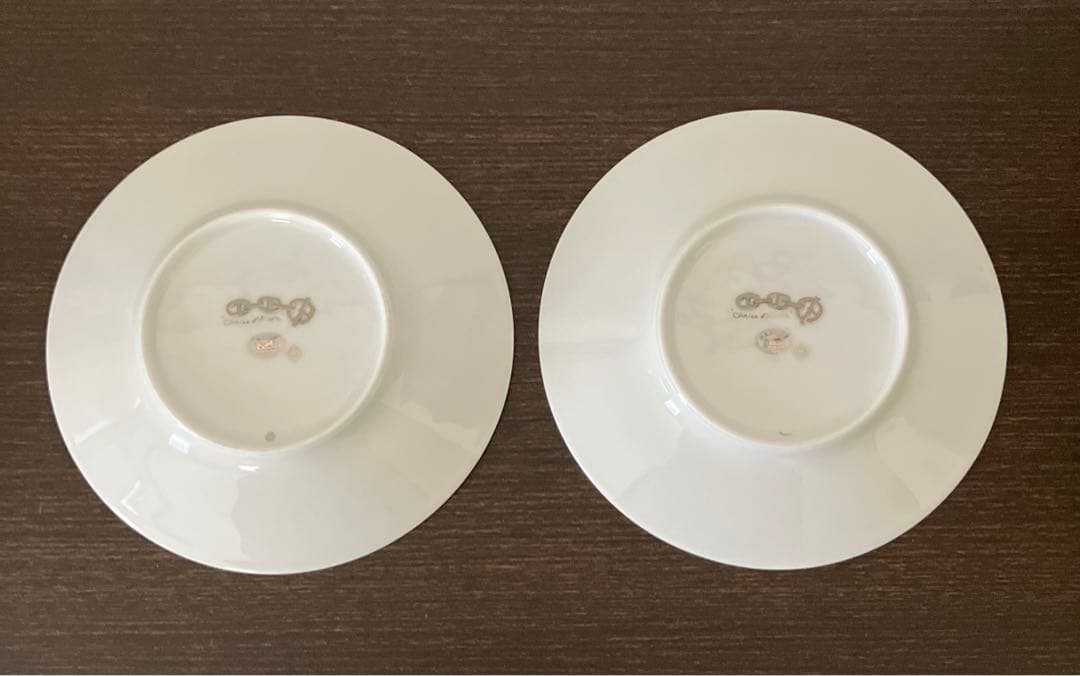エルメス シェーヌダンクル カップアンドソーサー プレート ペア