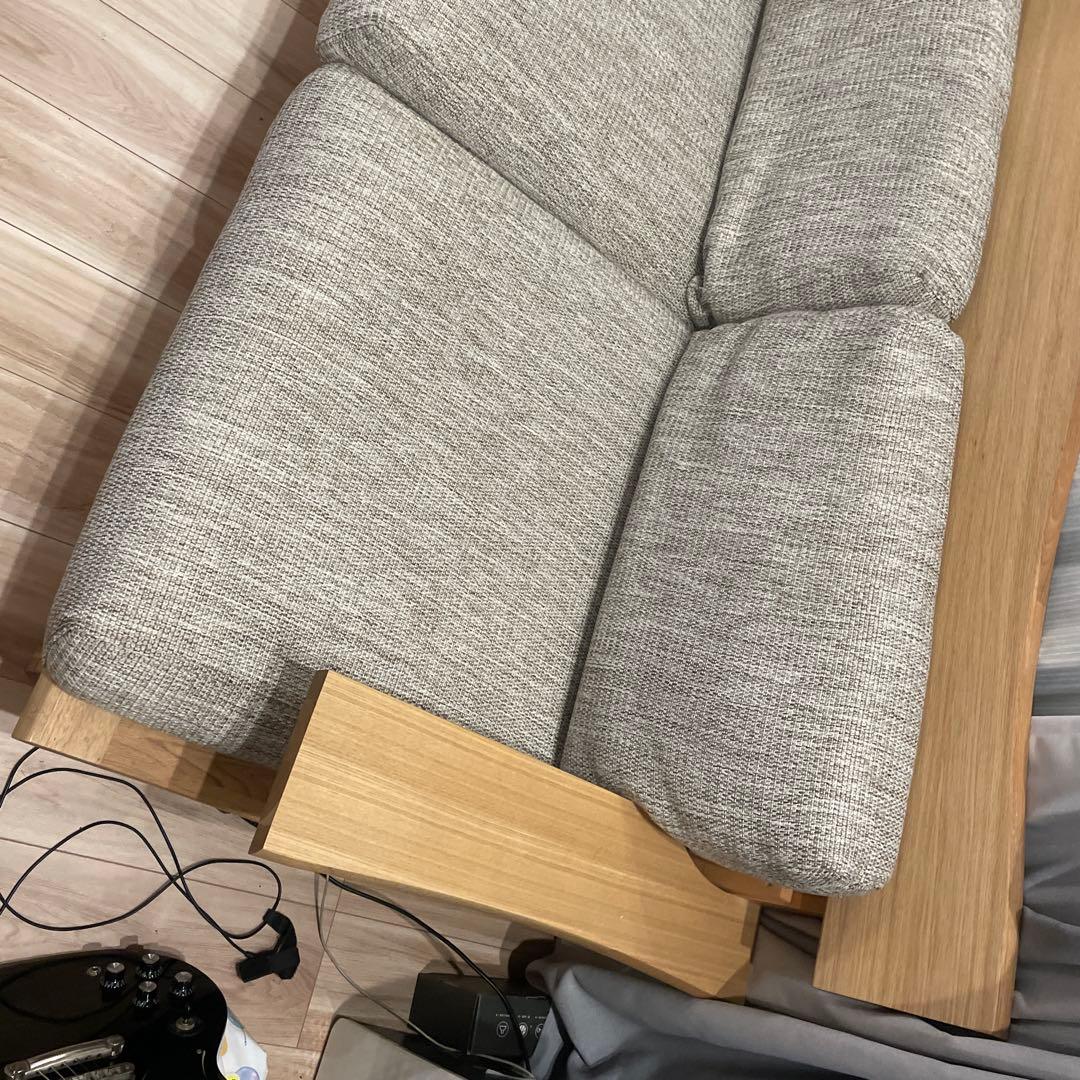 ニトリ　2人掛けソファ　アカツキ　取りに来れる方限定です。