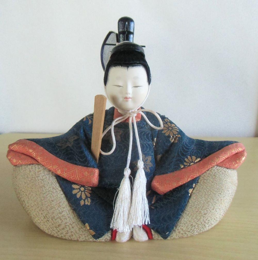 ひな人形　木目込人形　2段飾り　親王　三人官女