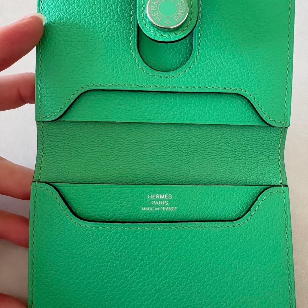 HERMES R.M.S カードケース　Vert Vertigo
