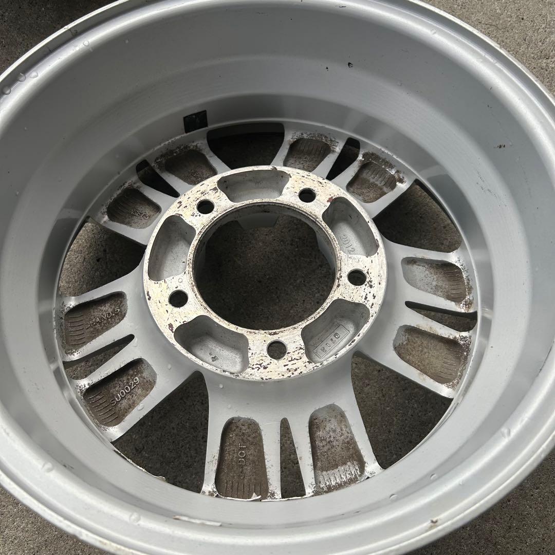 中古アルミ15Ｘ5.5　ジムニーシエラ純正　ジムニーワイド　4本セット