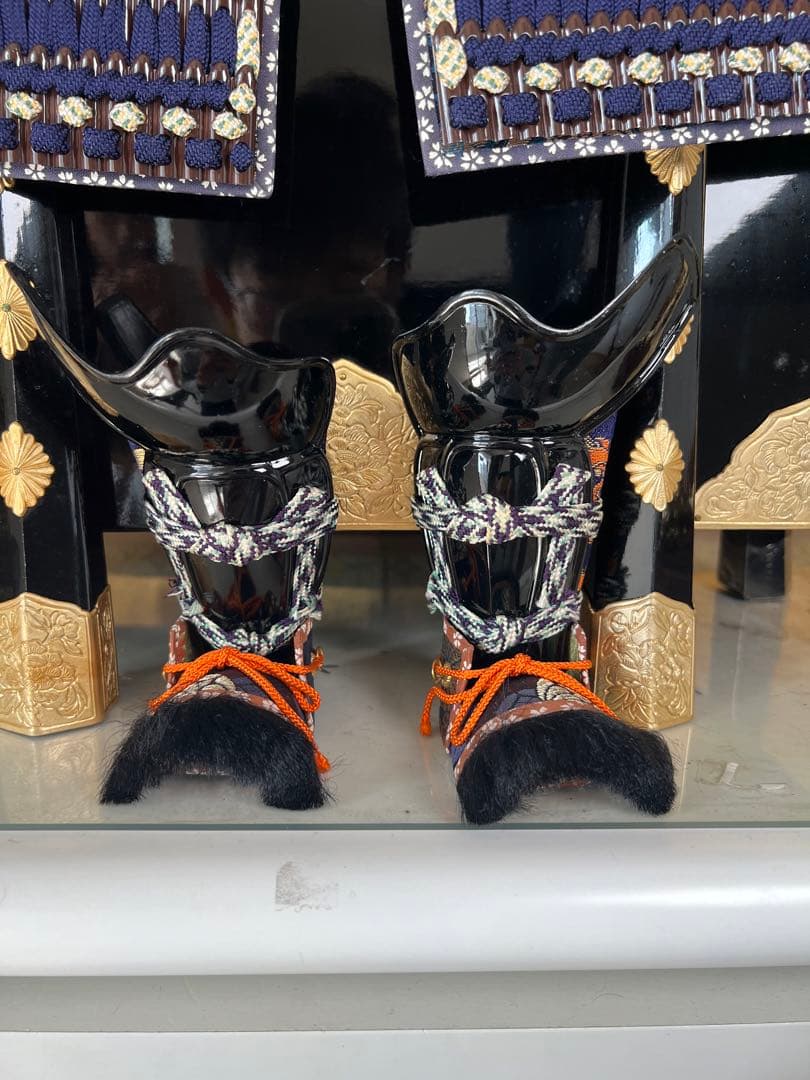 40年もの　五月人形 徳川家康 武士の鎧と兜