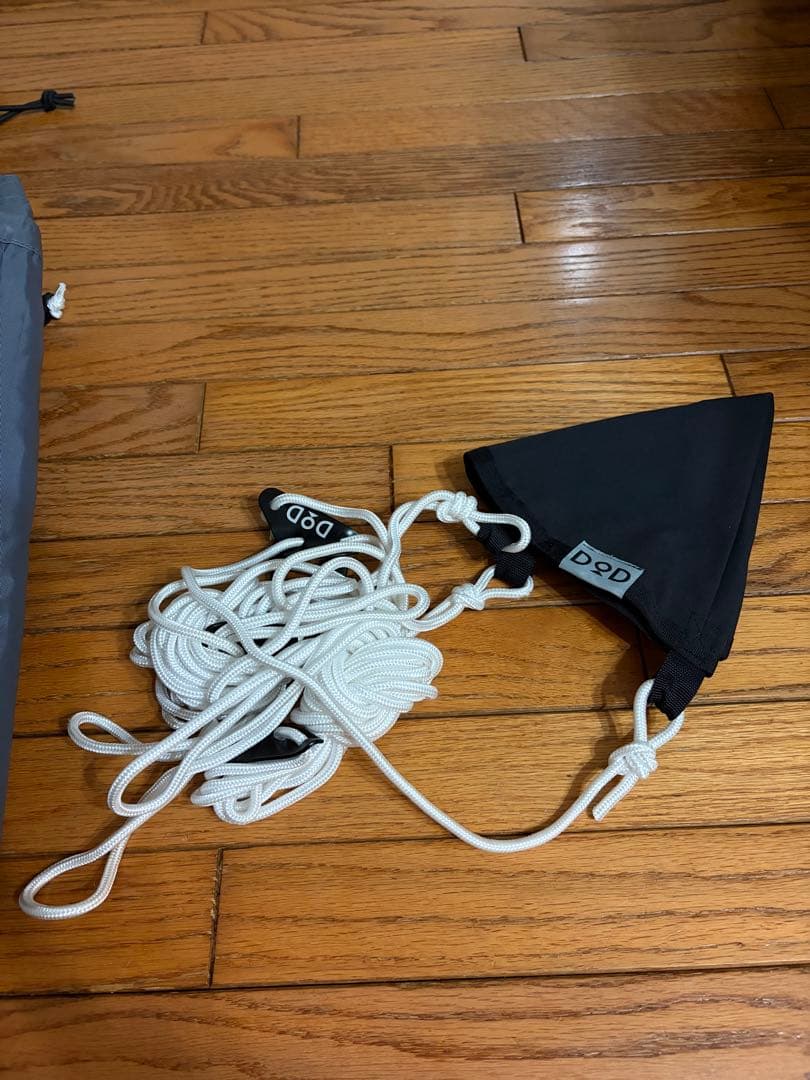 N*i様 DOD ONE POLE (M) ブラック キャンプテント