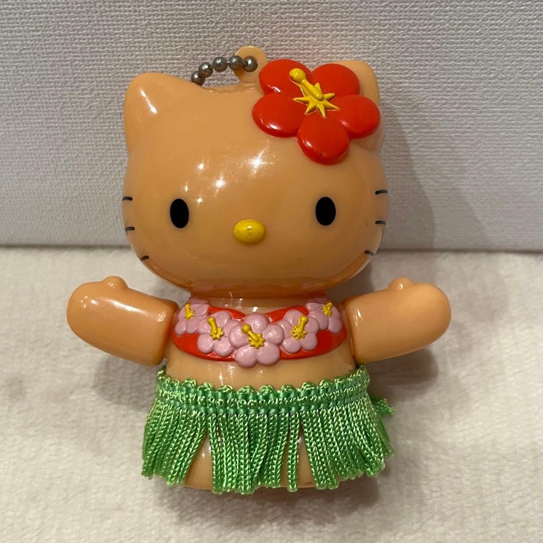 激レア　ハローキティ ハワイアンキーホルダー　フラダンスキーホルダー