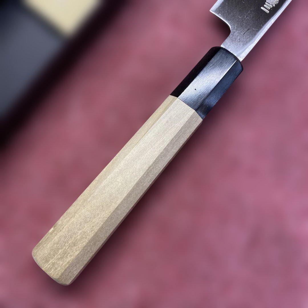 銀三　柳刃包丁　240㎜ 8寸鞘付き