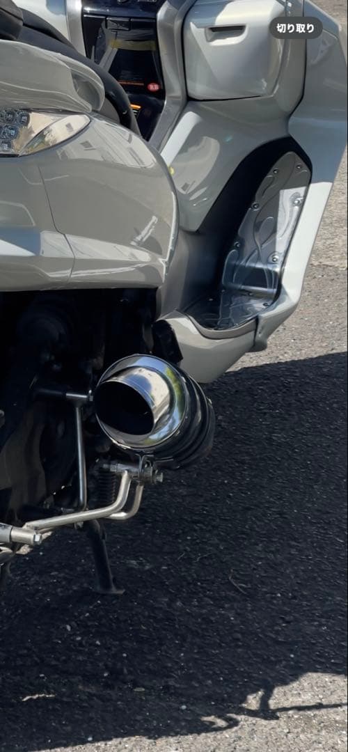 ゆっちぃヤマハ マジェスティ4D9 マフラー SG20J 朝倉商事製？中古