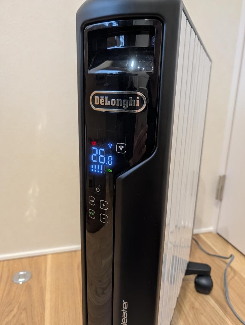 【美品】デロンギ　マルチダイナミックヒーター（MDHAA15WIFI-BK）