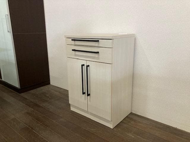 カウンター　キッチン　国産　レンジ台　収納　ホワイト　 セット　新品