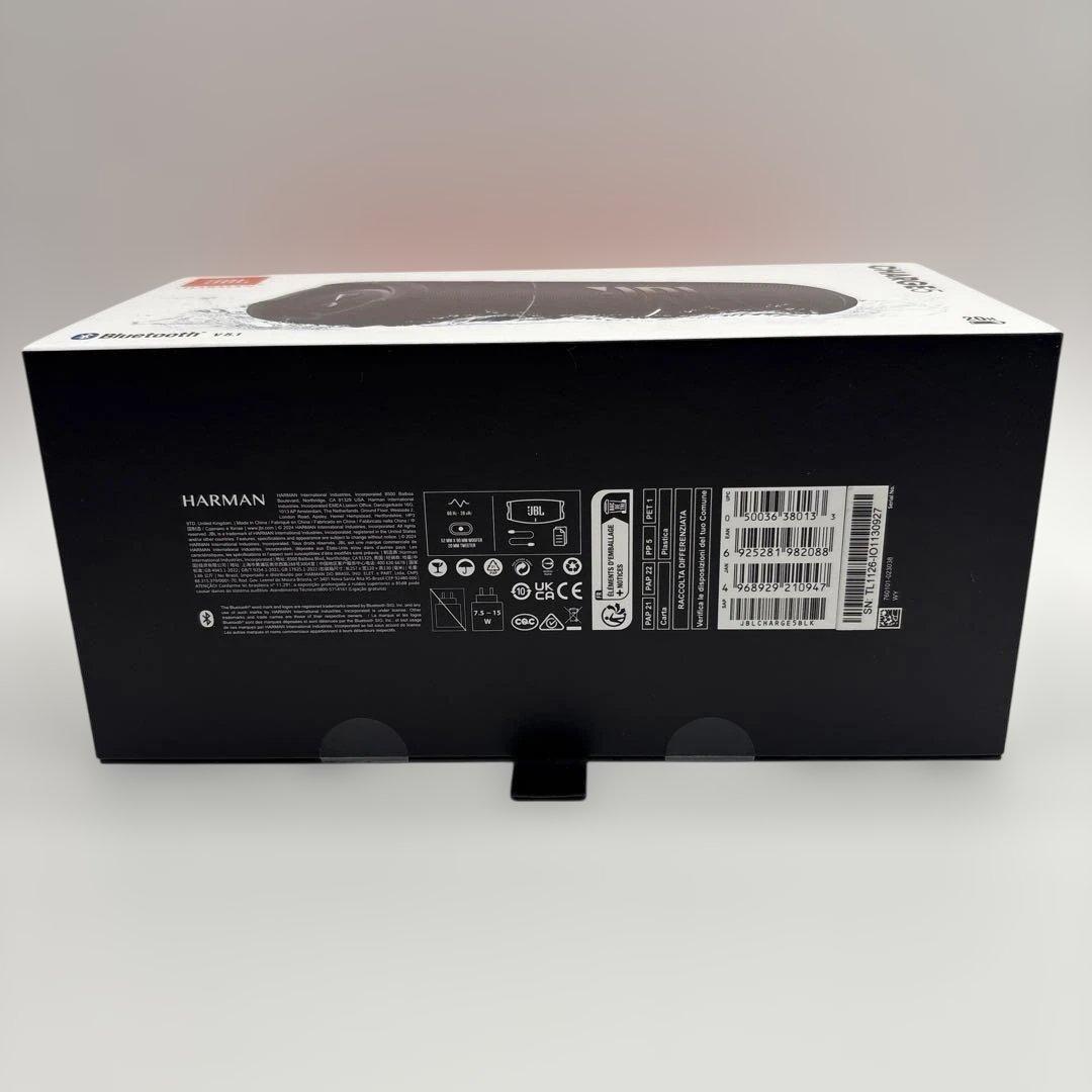 【新品未開封】JBL Charge5 BLK