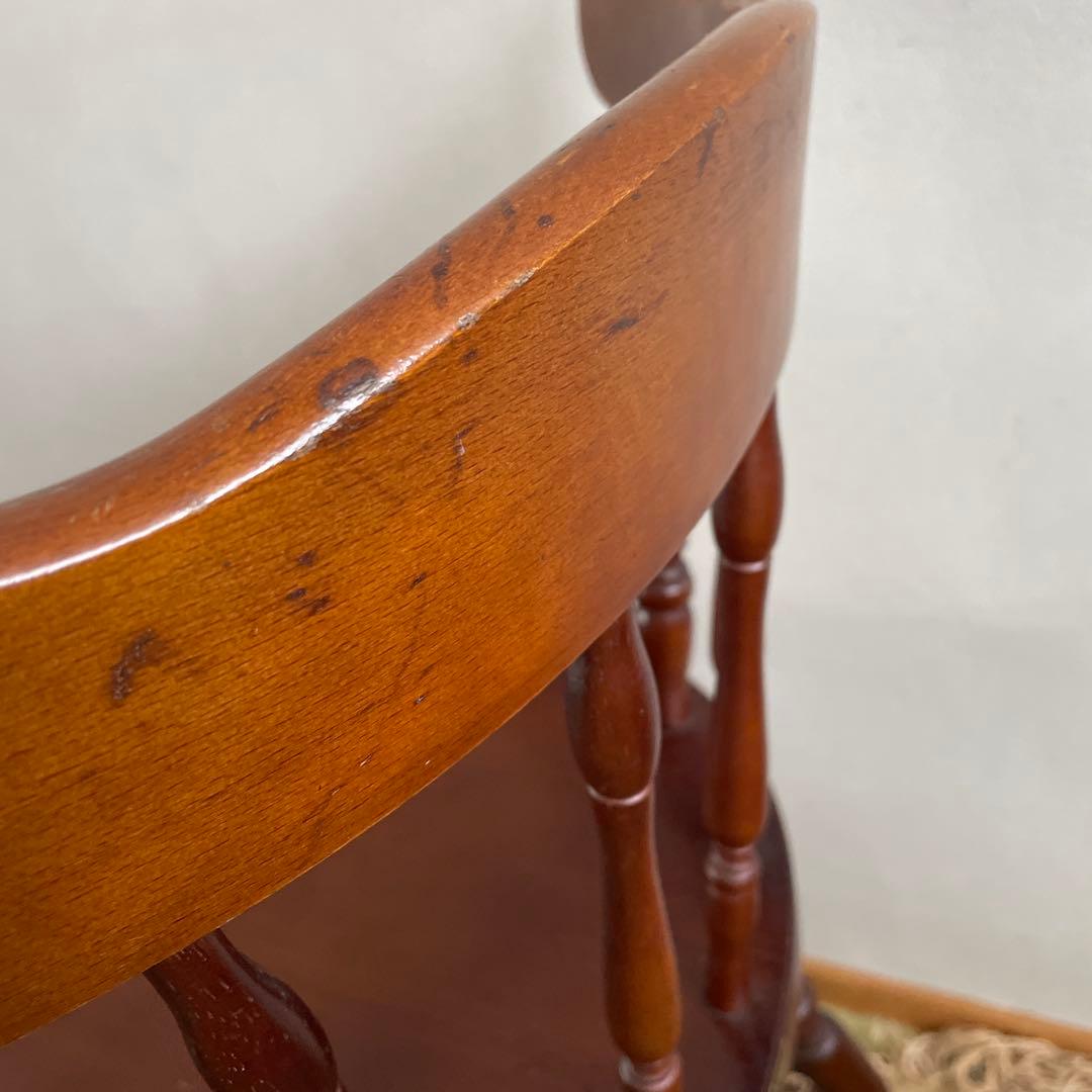 ③ミキモク　ウィンザーチェア　ダイニングチェア　レトロ　アンティーク