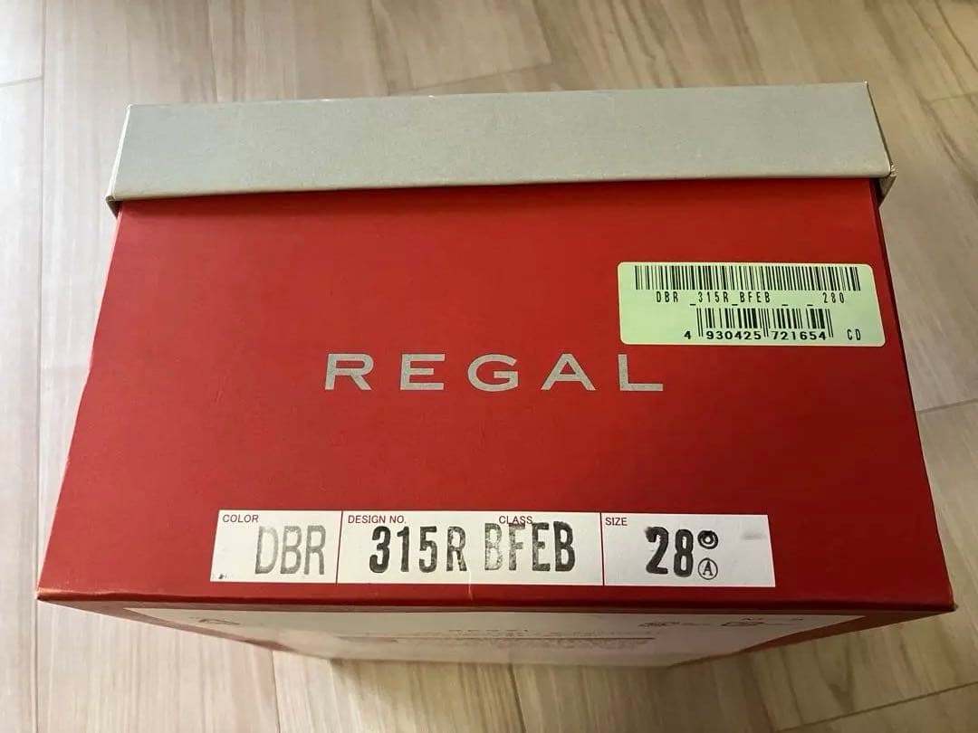 新品・未使用［リーガル] ストレートチップビジネスシューズ 日本製 28.0cm