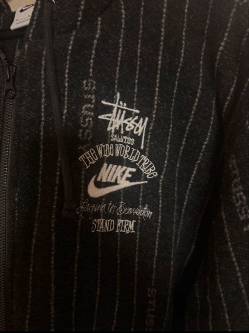 ジャケット・アウター StussyNikeStripedWoolPants WoolJacket