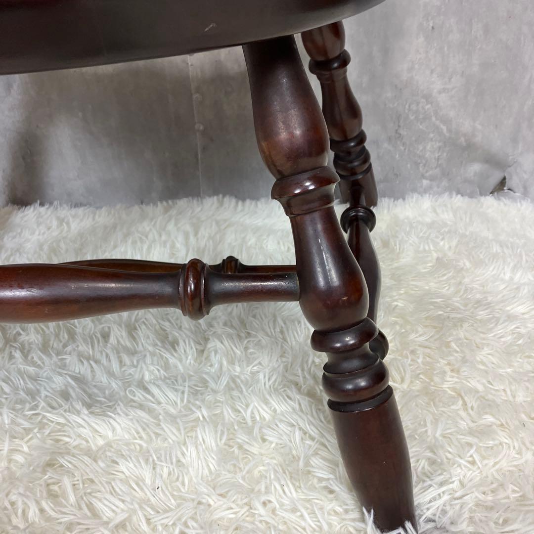 九州民芸家具 ミズメザクラ無垢 ウィンザーチェア 肘付き キャプテンチェア