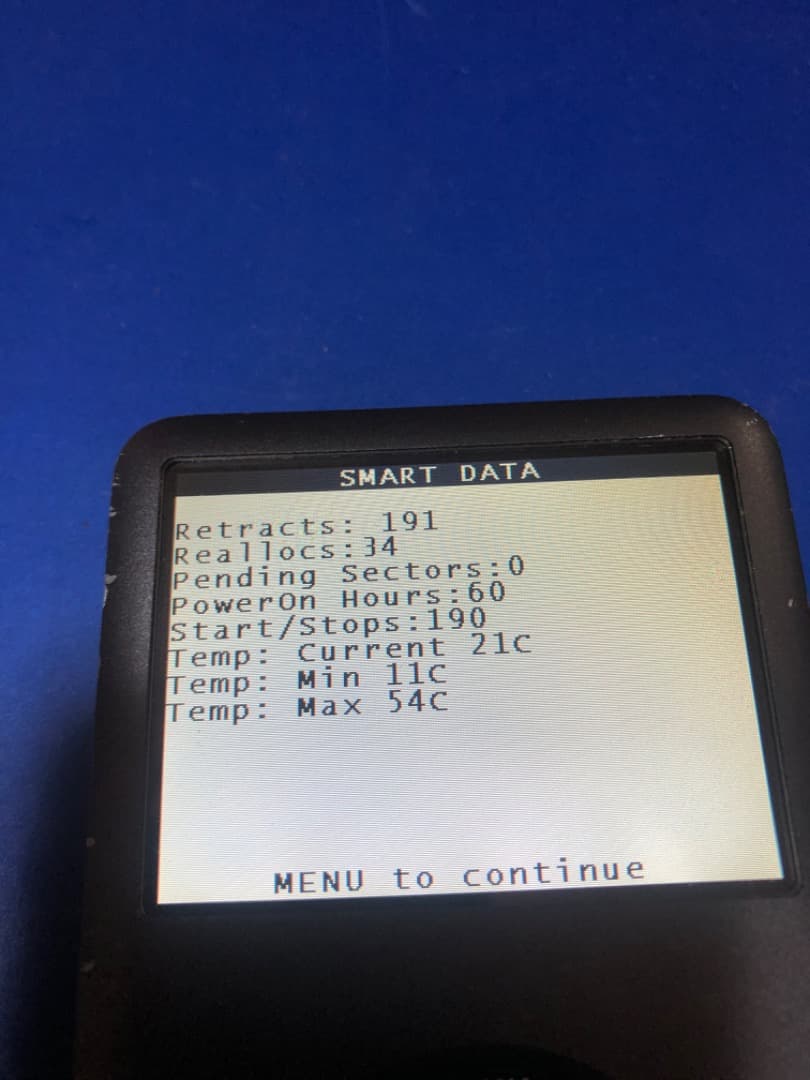 iPod Classic 第6世代120GB　電池新品