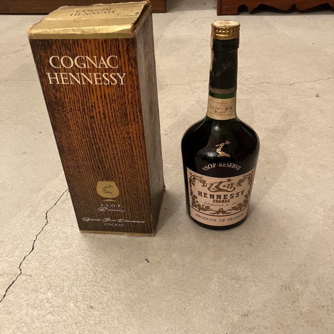 Hennessy COGNAC ヘネシーvsop リザーブ　未開封品700ml