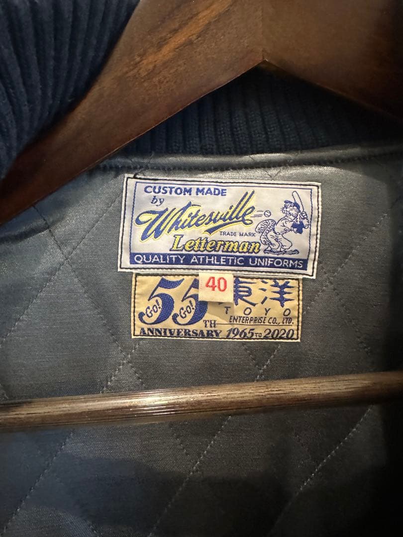 WHITESVILLE スタジャン　東洋エンタープライズ55周年記念