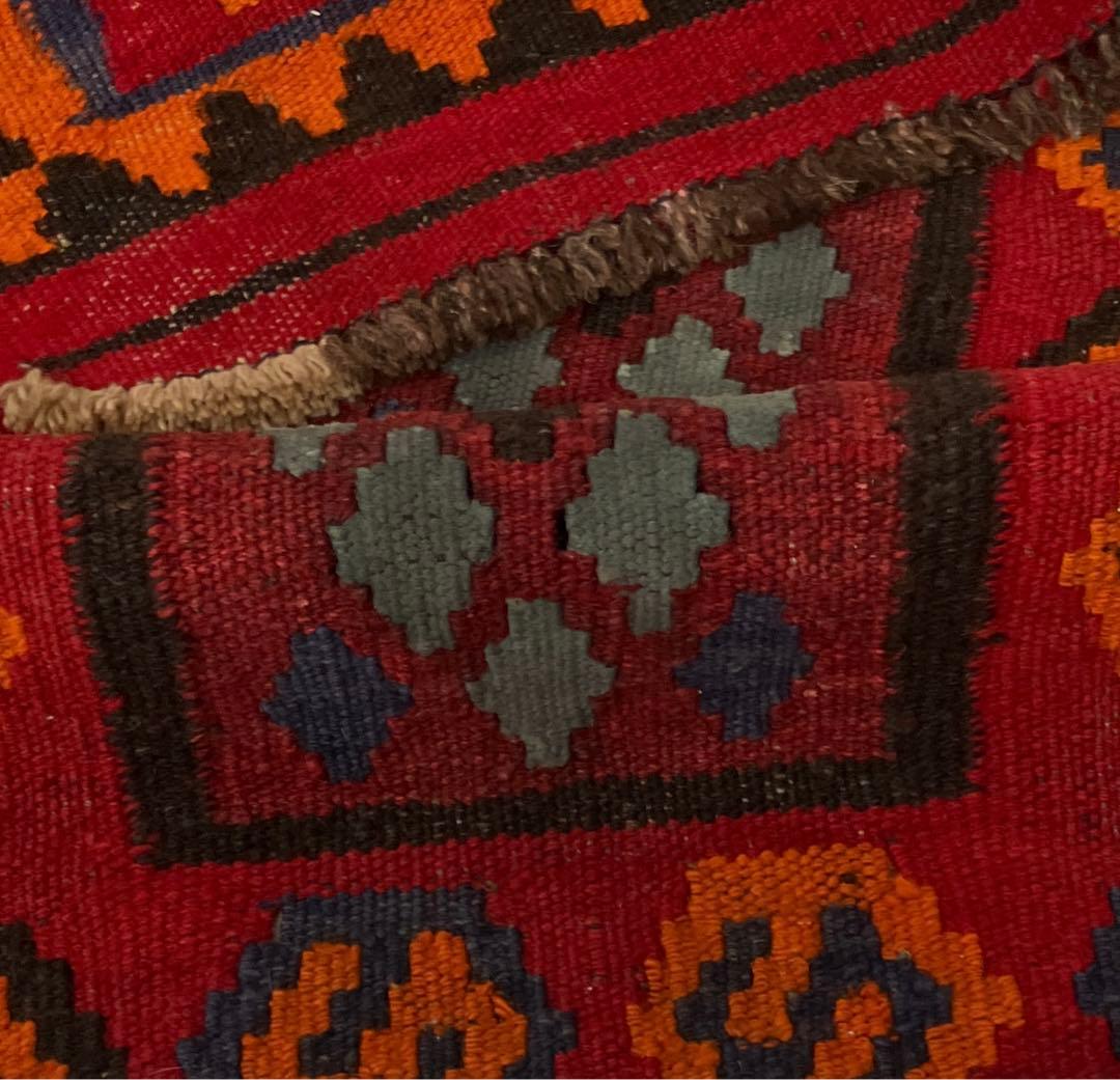 ミニキリム手織りマイマナ 産ビンテージキリムミニラグ55cmx76cm