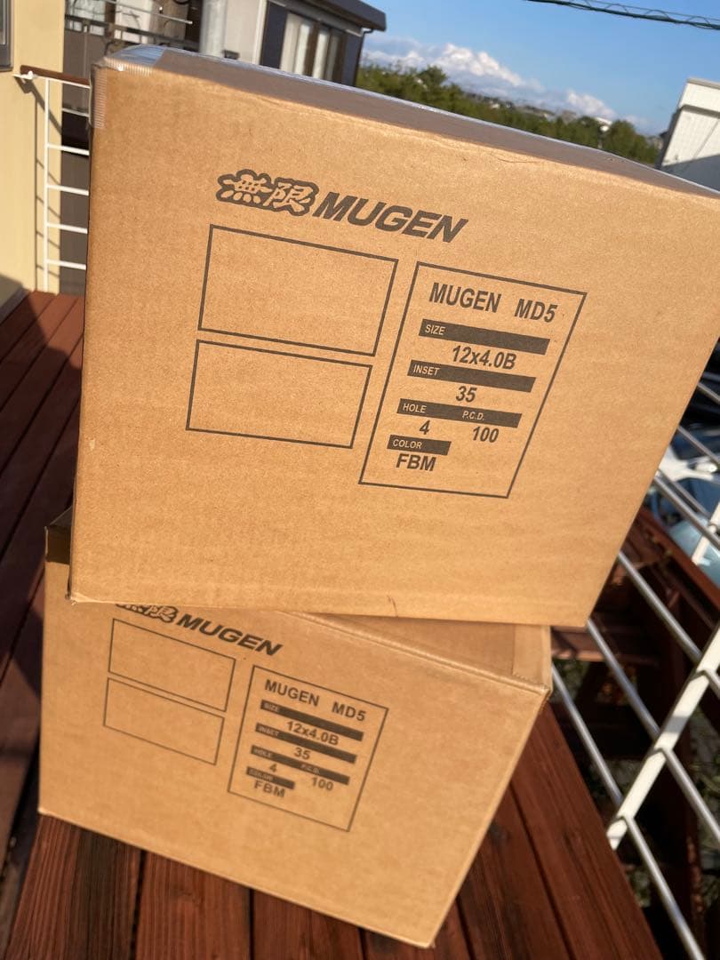 無限　12インチ ホイール 4本中古