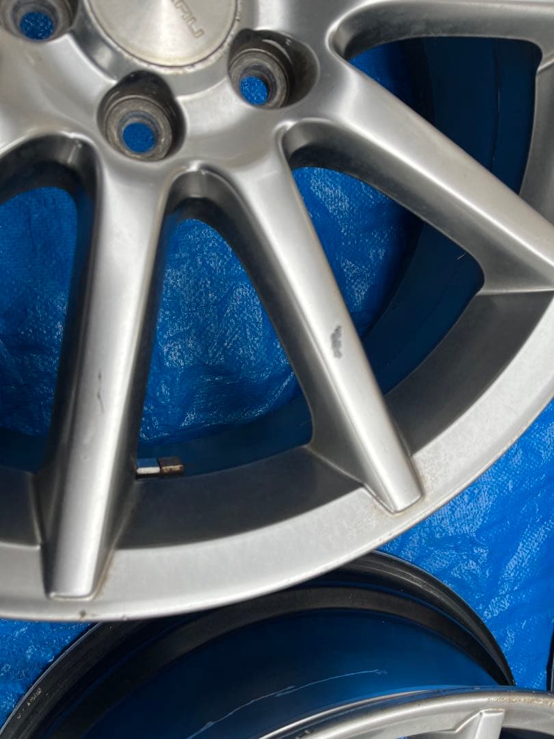 スバル純正　18インチアルミホイール　PCD100