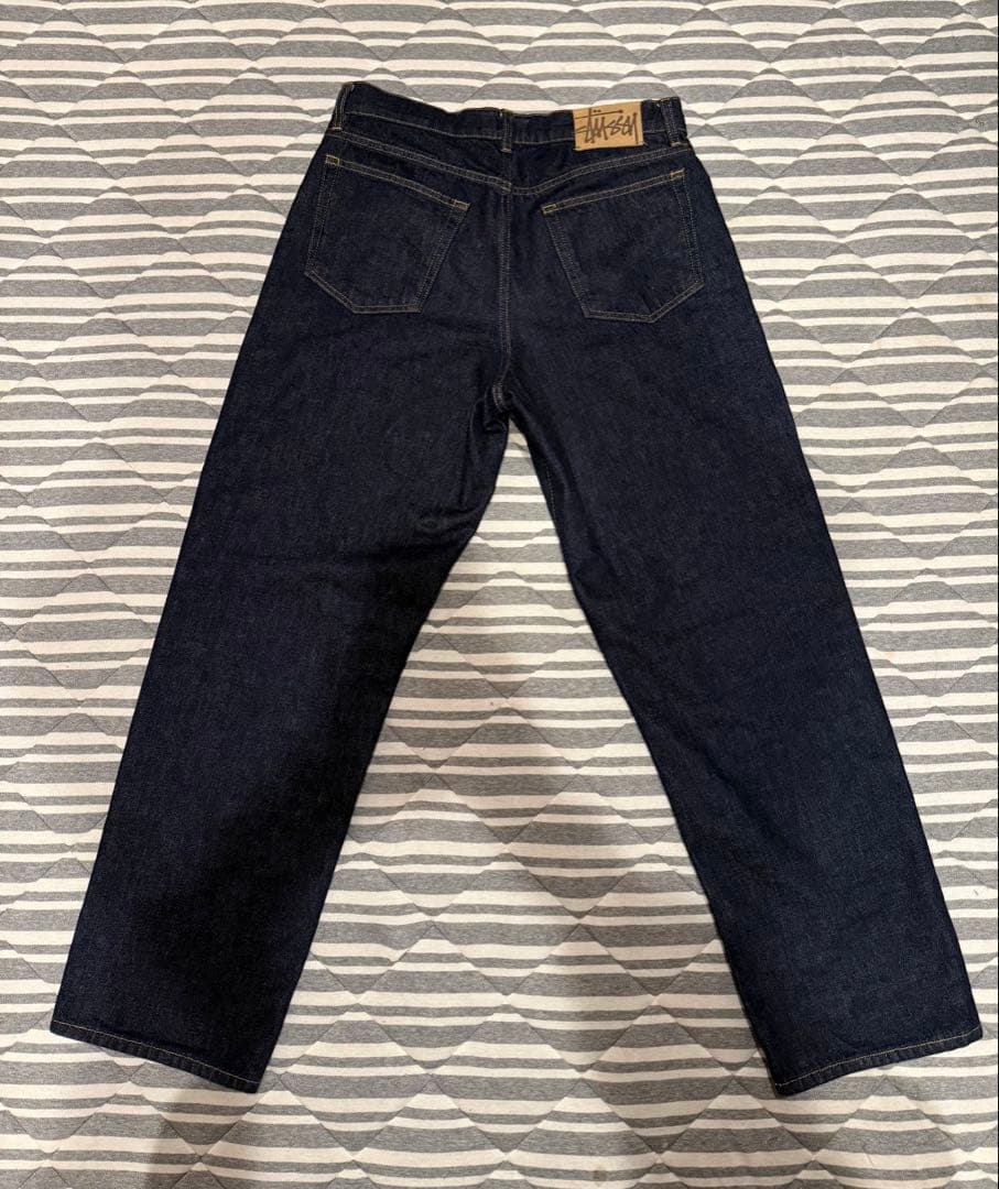 パンツ STUSSY BIG OL JEAN DENIM RINSED INDIGO