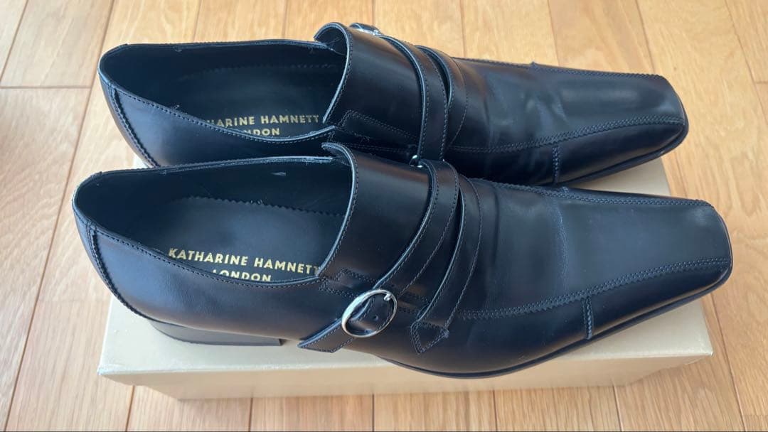 ★ KATHARINE HAMNETT ドレスシューズ 34501 美品★