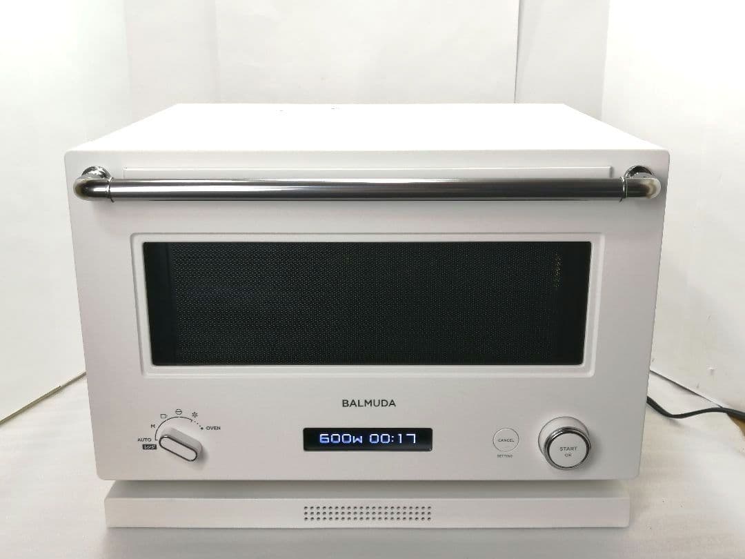23年製 バルミューダデザイン　オーブンレンジ　K09A　ホワイト　021
