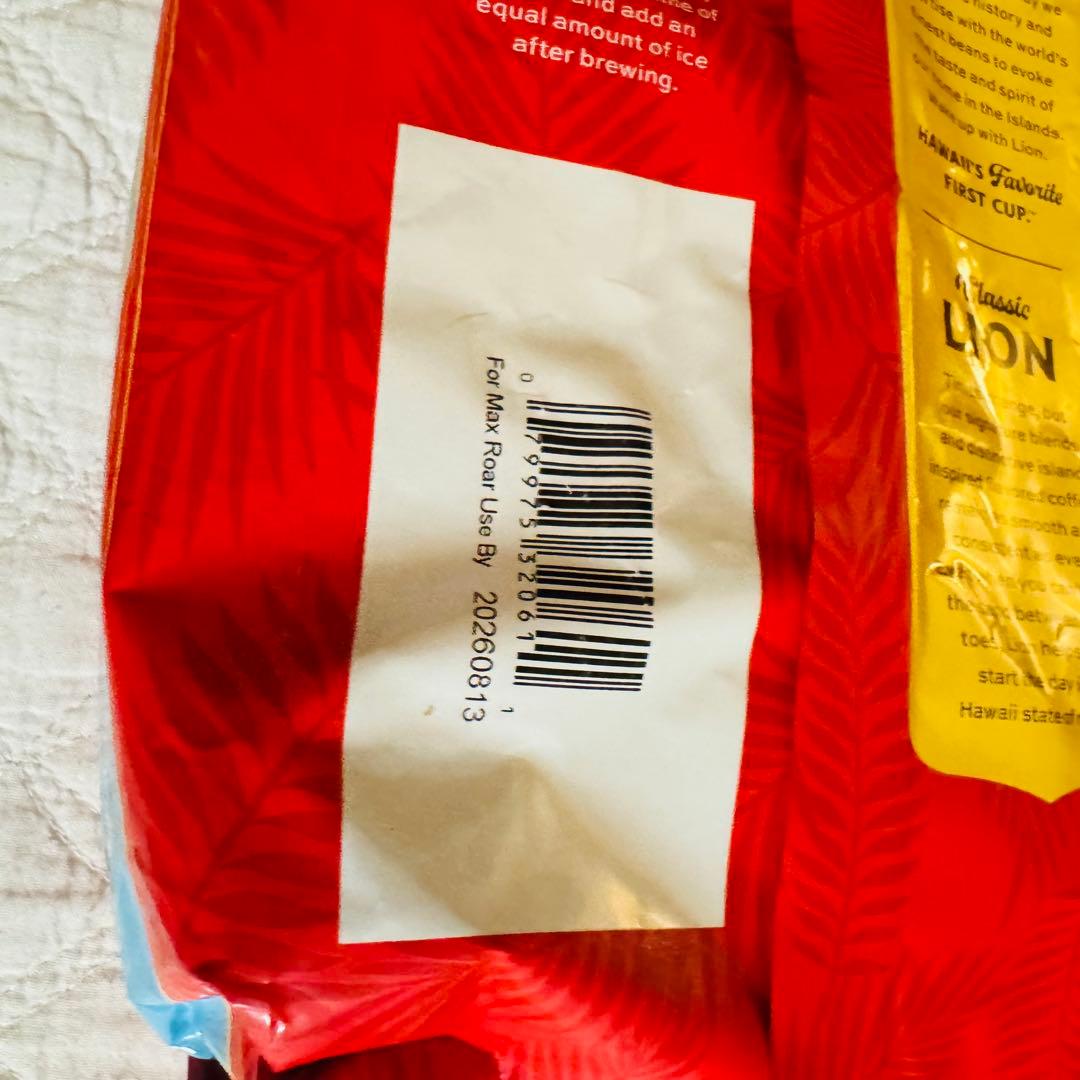 大容量　ライオンコーヒー　ハワイ　フレンチロースト　680g 2個　粉