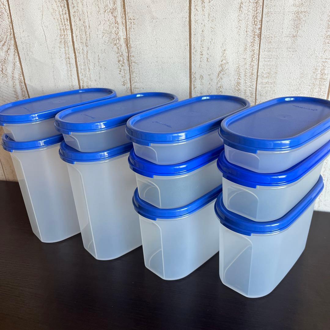 新品未使用　タッパーウェア　MMだ円 10個セット