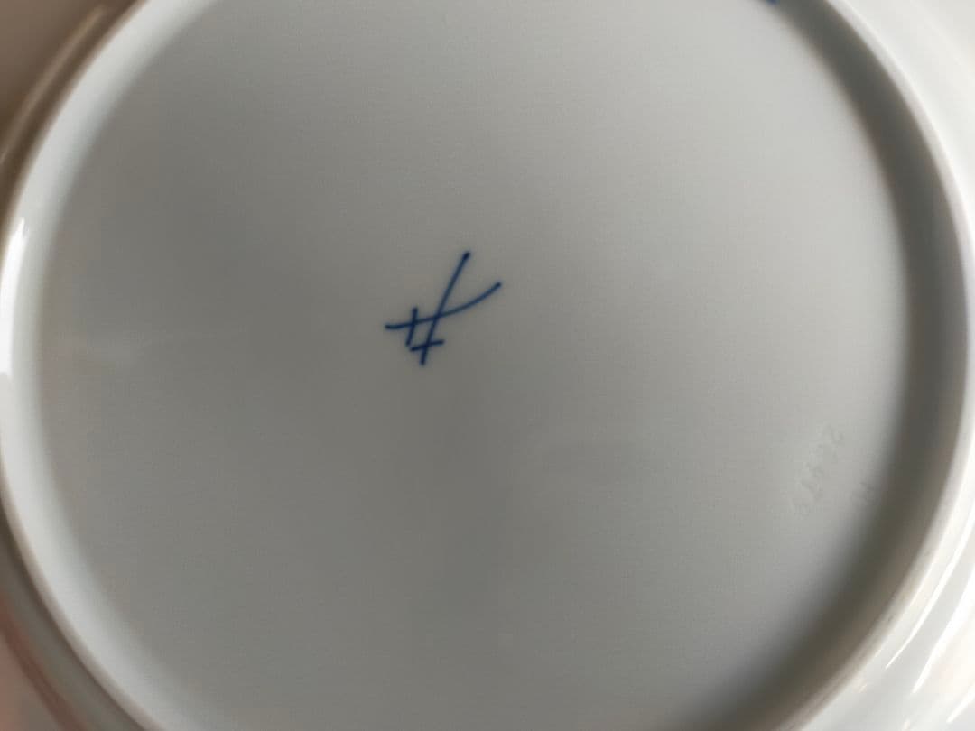 【マイセン】剣マーク　28cm ディナープレート　大皿5枚セット 13.75万円