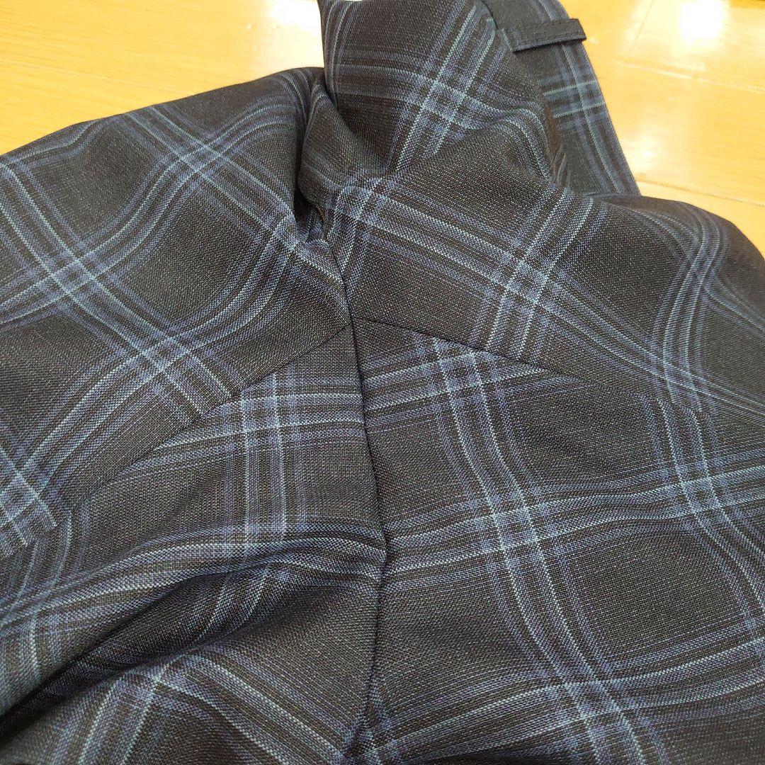 【未使用】 カノニコ スリーピース スーツ スタイルオーダー 青 紺