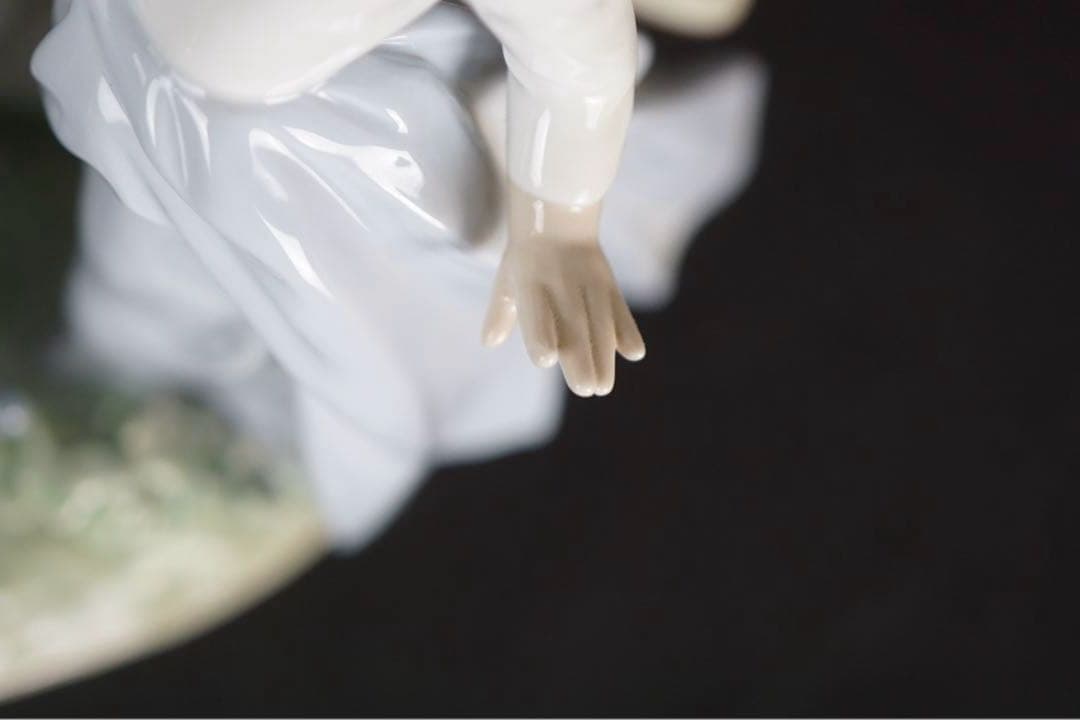 LLADRO リヤドロ フィギュリン 6784「仔犬たちの行進」