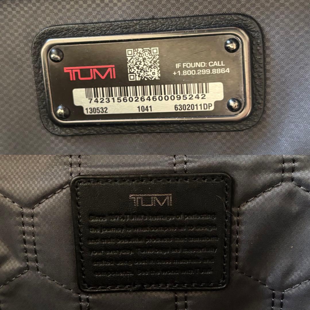 トゥミ バックパック ブラッドナー ハリソン ベイツ オールレザー ブラック