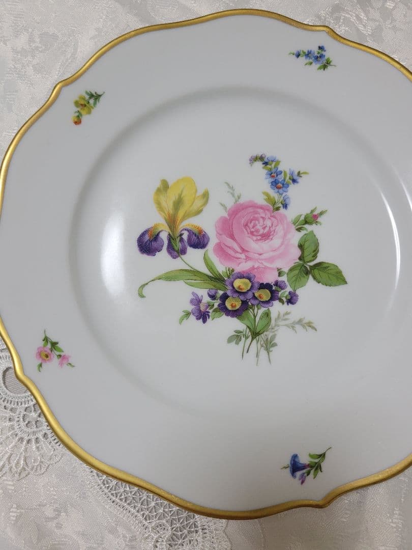 未使用近、Lindnerリンドナー大皿プレート2枚組み