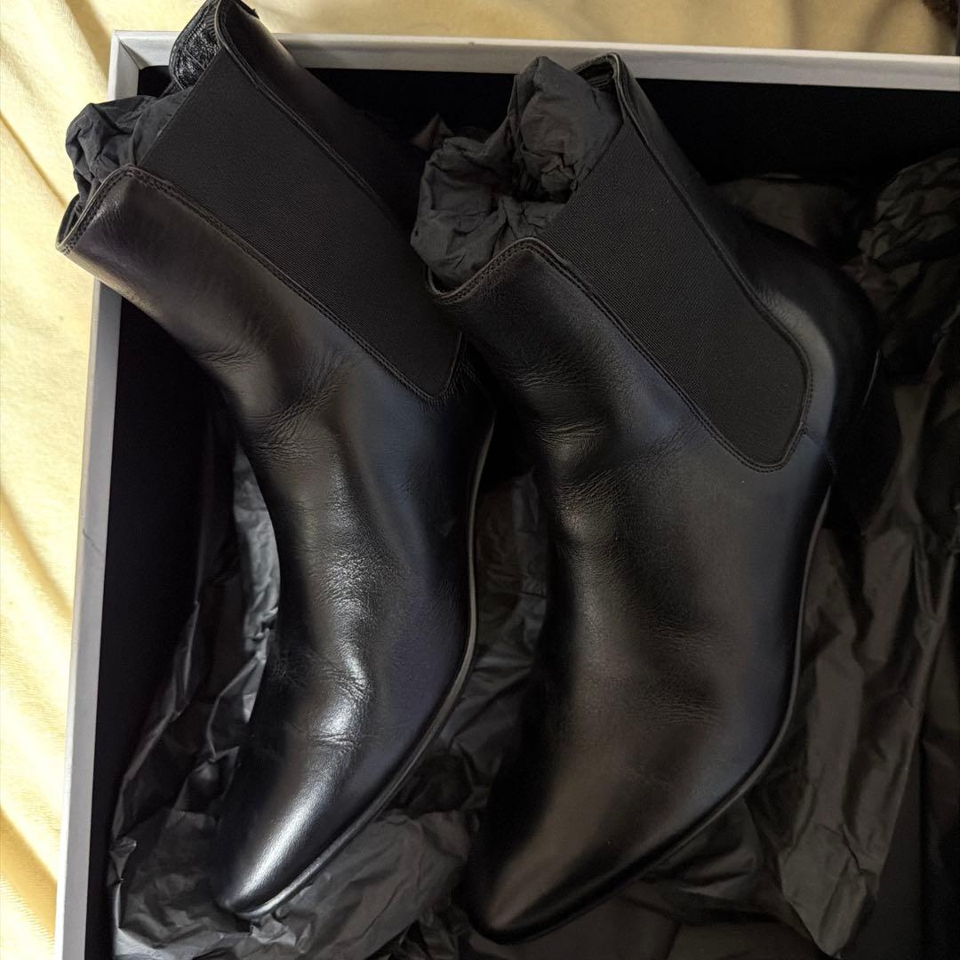 celine ジャクノ チェルシーブーツ39/セリーヌ ヒール　エディ期