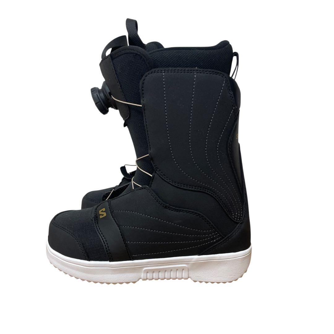 【極美品】Salomon PEARL BOA Black 23.5cm