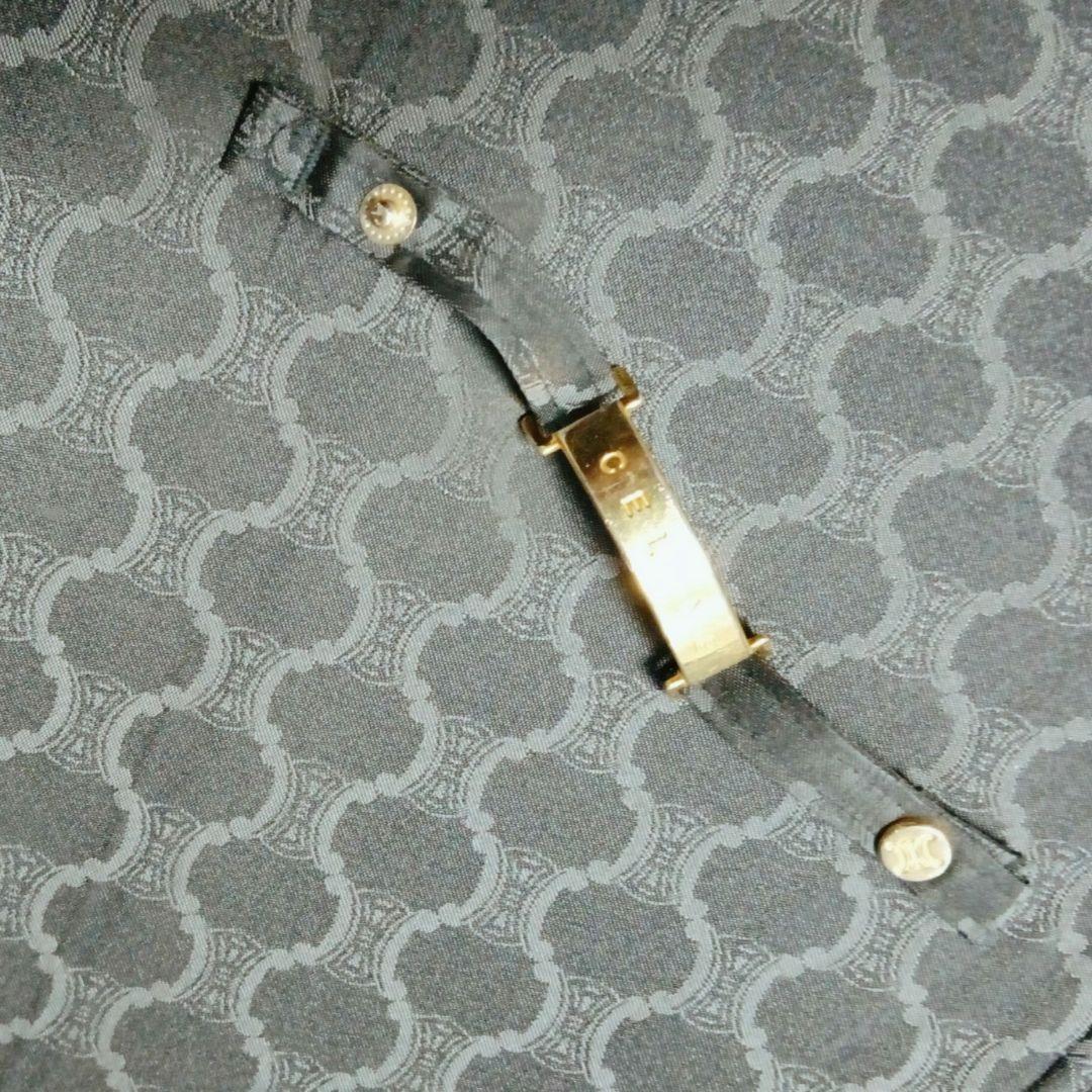 セリーヌ CELINE 長傘雨傘 マカダム　ムーンバット 晴雨兼用