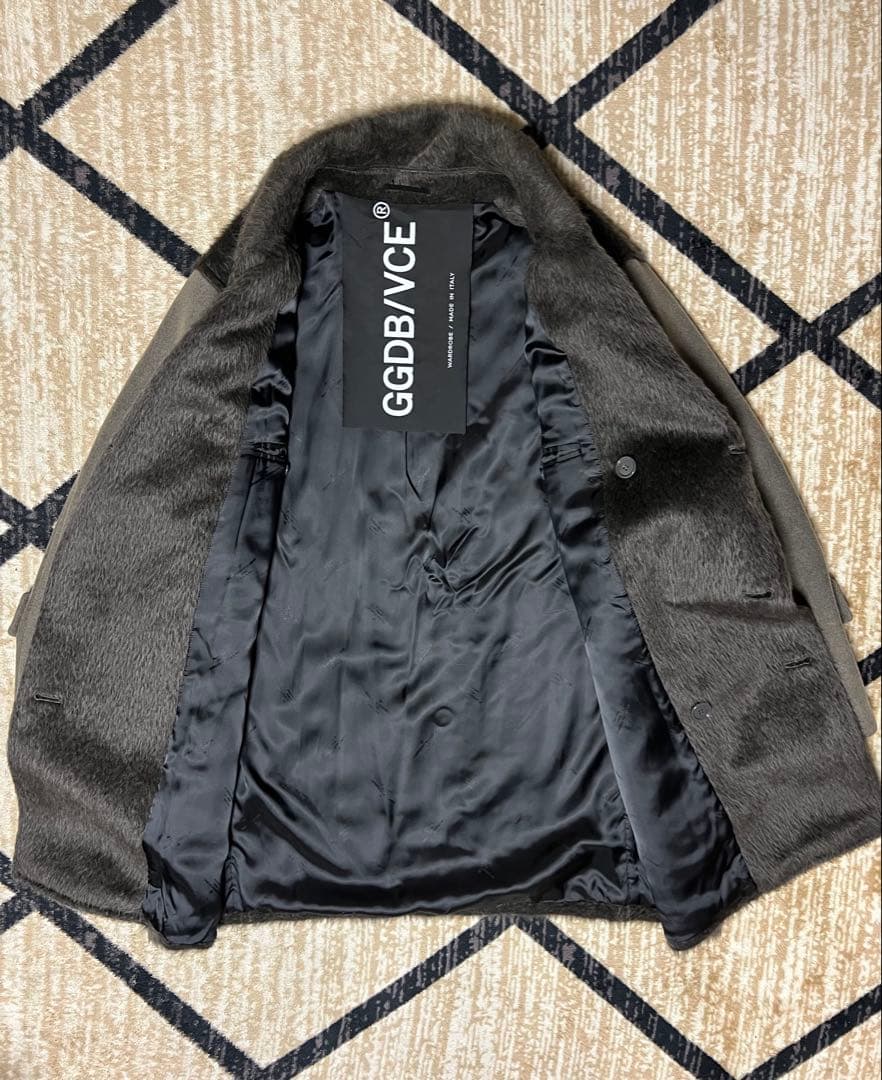 美品 GOLDEN  アルパカ混 XXS イタリア製 オーバーサイズ