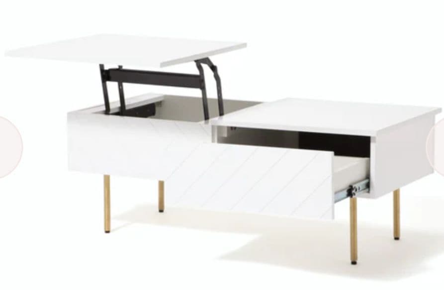 Francfranc ソルティール ローテーブル 収納付