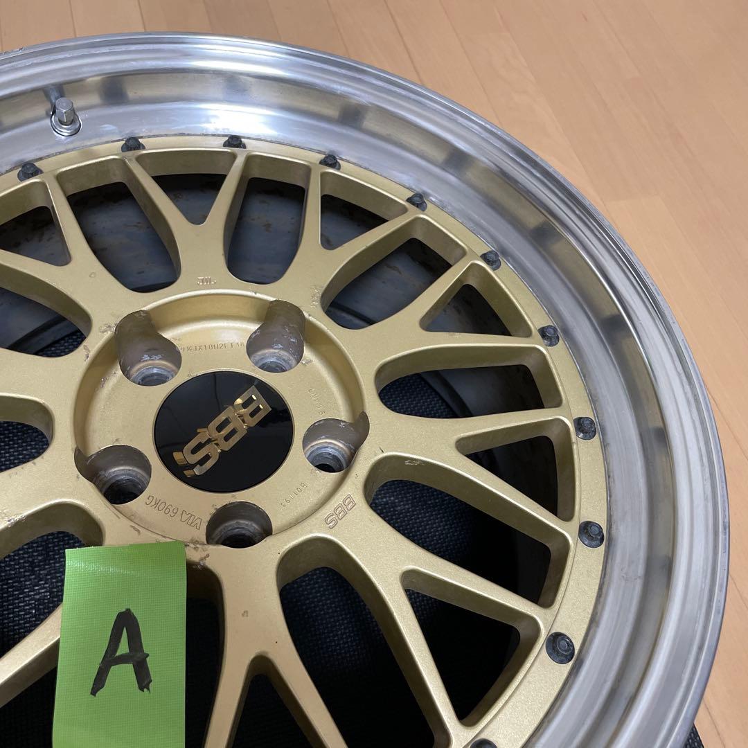 BBS LM 18インチ 9.5J+38 LM115 2本セット送料込み A