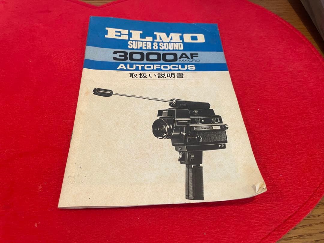 ELMO SUPER 8 SOUND 3000AF 本体 フィルム4本付き