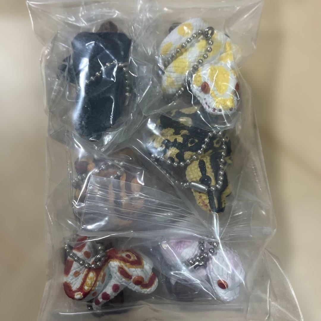 マスコットボールチェーン 爬虫類 両生類 ガチャガチャ カプセルトイ