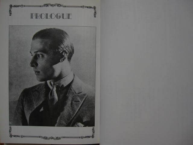 永遠の青春 ルドルフ・ヴァレンチノ　限定版　Limited Edition