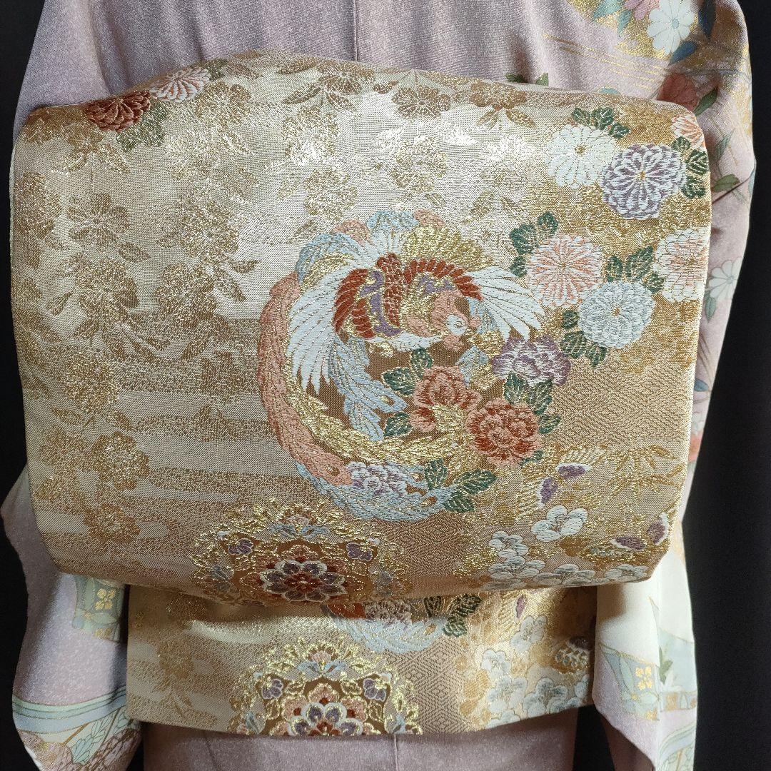 訪問着フルセット ピンク系 小柄さん