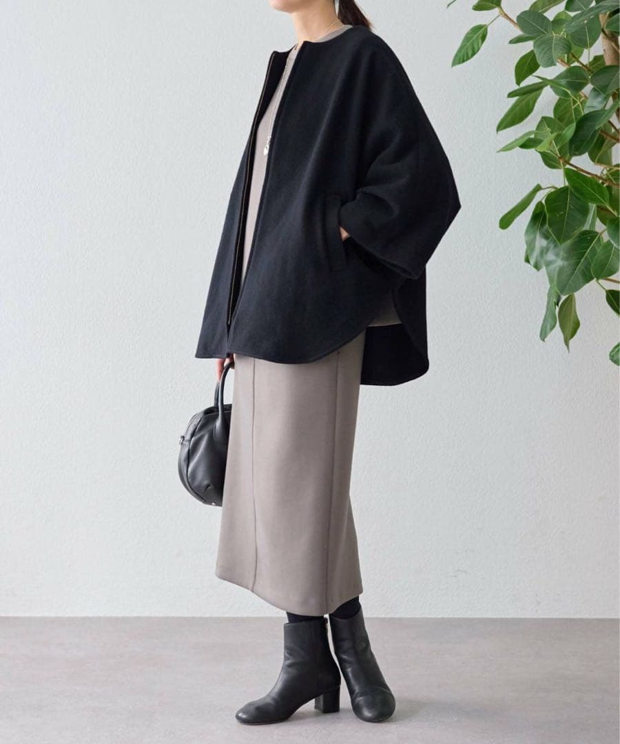 (中古)ビアズリー ウルーポンチョコート